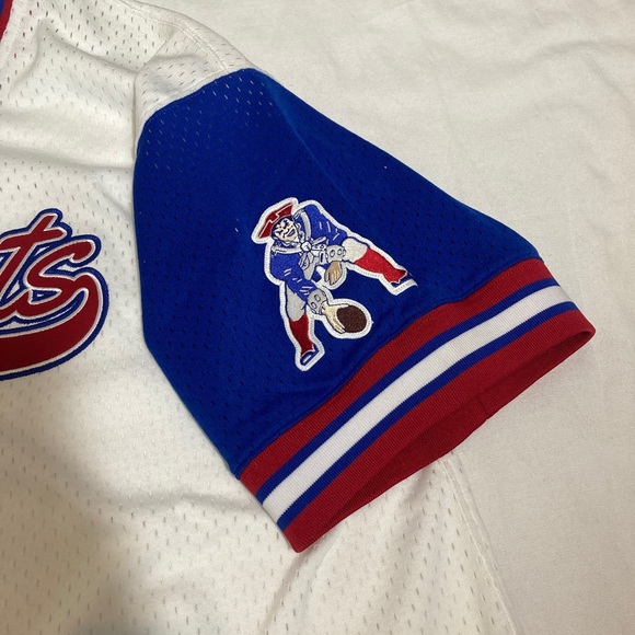 Mitchell and Ness New England Patriots Football Jersey - Picture 7 of 9